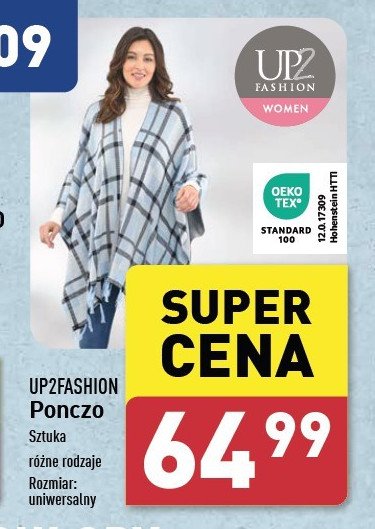 Ponczo damskie Up2fashion promocja