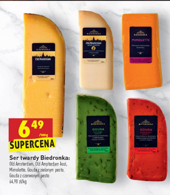 Ser mimolette Biedronka promocja