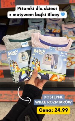 Piżama dla dzieci  promocja w Kaufland