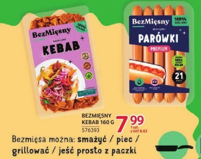 Bezmięsne parówki BezMięsny 160g promocja w Selgros