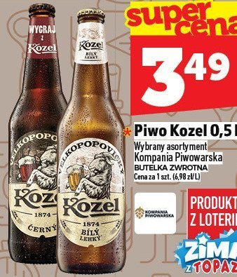 Piwo promocja w TOPAZ