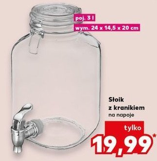 S艂oik z kranikiem 3 l promocja