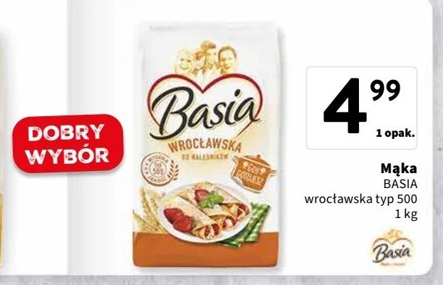 Mąka wrocławska Basia promocja