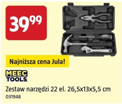 Zestaw narzędzi 22 el. 26,5x13x5,5 cm promocja w Jula