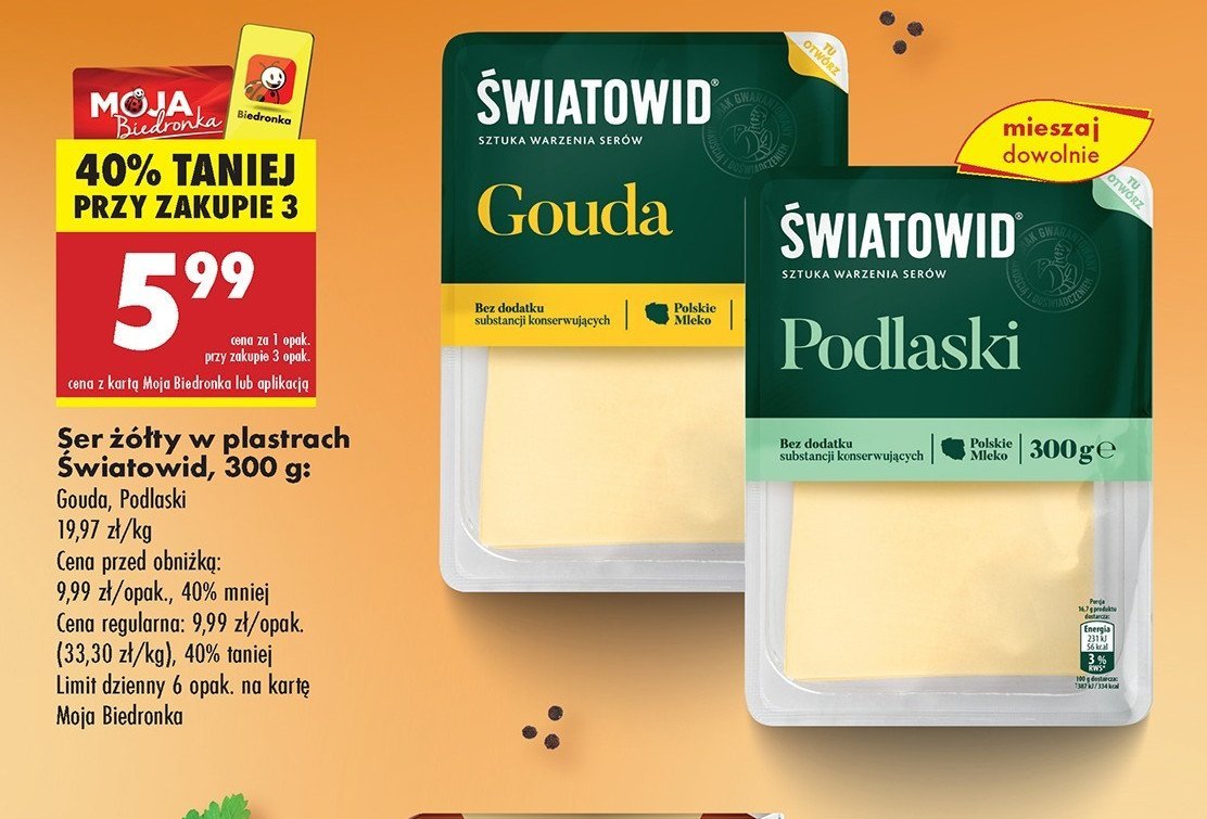 Ser podlaski Światowid promocja