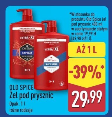 Żel pod prysznic Old Spice promocja w Aldi