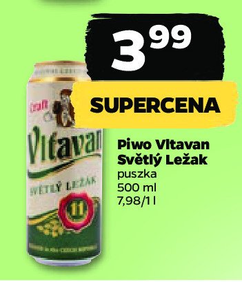 Piwo Vitavan svetly lezak promocja