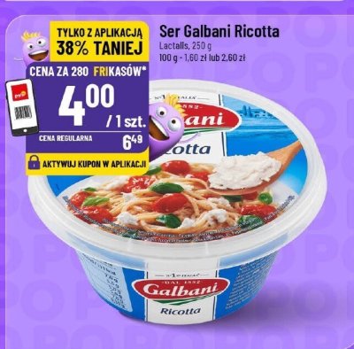 Ser Galbani Ricotta Lactalis promocja w POLOmarket