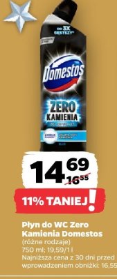 Płyn do WC Zero kamienia  promocja w Netto
