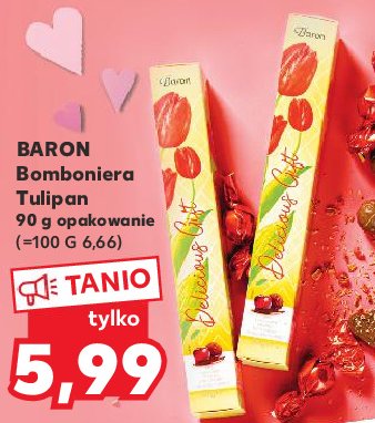 Bombonierka tulipan Baron promocja