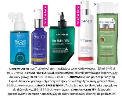 Ekstrakt nawilżająco-regenerujący do skóry głowy Bandi Professional Tricho Esthetic promocja w Hebe