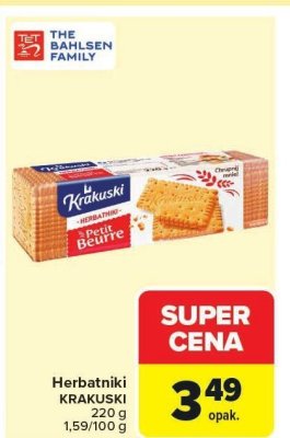 Herbatniki promocja w Carrefour Market