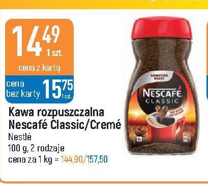 Kawa Nescafe sensazione creme promocja