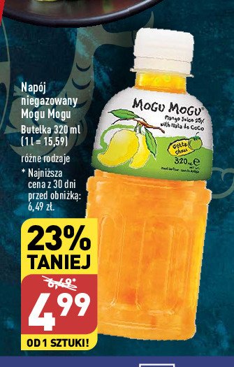 Napój mango Mogu mogu promocja