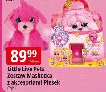 Little Live Pets Zestaw Maskotka z akcesoriami Piesek promocja w Leclerc