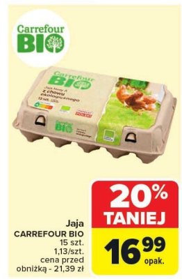 Jaja promocja w Carrefour Market