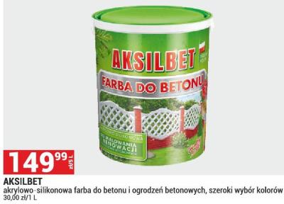 Farba Aksilbet do betonu promocja w Merkury Market