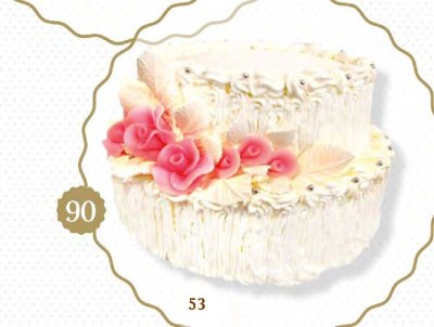 Tort okazjonalny z różowymi różami promocja w TOPAZ