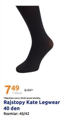 Rajstopy 40 den rozmiar 40/42 promocja w Action