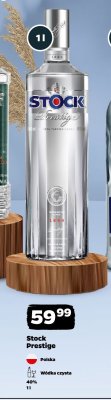 Wódka Stock Prestige promocja w Netto