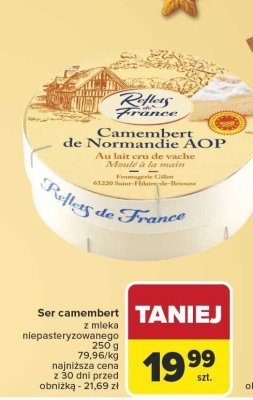 Ser camembert promocja w Carrefour