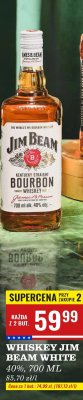 Whiskey Jim Beam White 0,7 l promocja