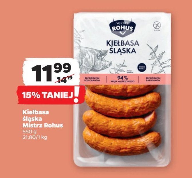 Kiełbasa ślaska Mistrz rohus promocja