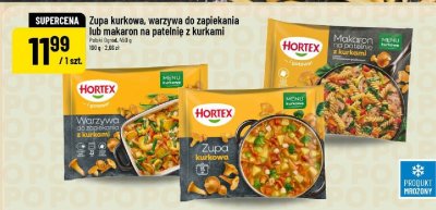 Zupa kurkowa, warzywa do zapiekania lub makaron na patelnię z kurkami Hortex, Polski Ogród promocja w POLOmarket