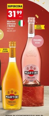 Wino Martini Mimosa Bellini 750 ml promocja w Biedronka