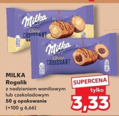 Rogalik z nadzieniem czekoladowym promocja w Kaufland