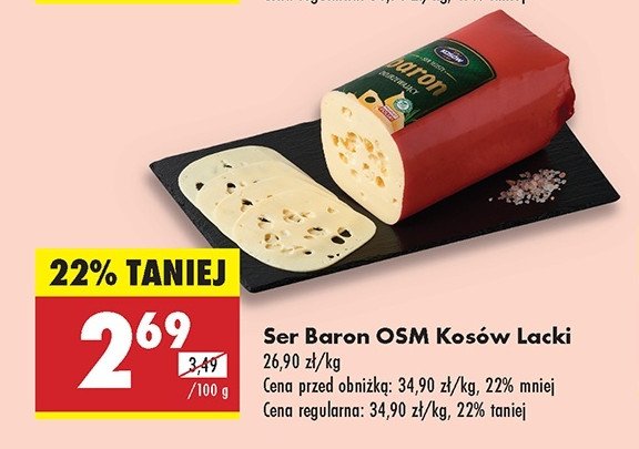 Ser baron Osm kosów lacki promocja