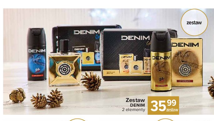 Dezodorant + woda toaletowa Denim original promocja