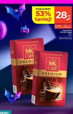 Kawa mielona MK Cafe Premium 500 g promocja