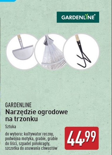 Szczotka do usuwania chwastów GARDEN LINE promocja w Aldi