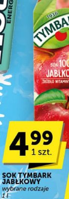 Sok Tymbark jabłkowy promocja w Groszek