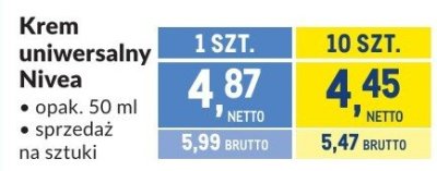 Krem uniwersalny Nivea promocja w Makro