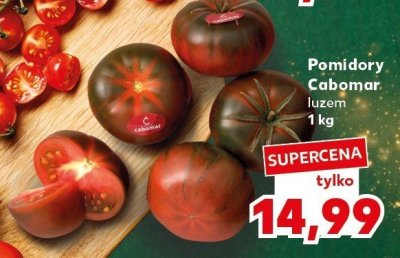 Pomidory Cabomar luzem promocja w Kaufland