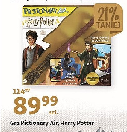 Gra pictionary air harry potter Mattel-games promocja