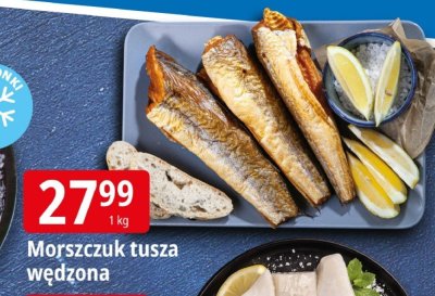 Morszczuk tusza wędzona promocja w Leclerc
