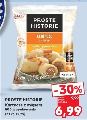 Kartacze z mięsem Proste Historie promocja w Kaufland