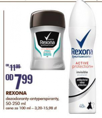 Antyperspirant fresh Rexona men active protection+ promocja