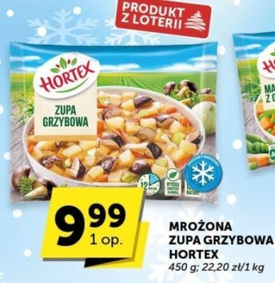 Zupa grzybowa mrożona Hortex promocja w Euro Sklep