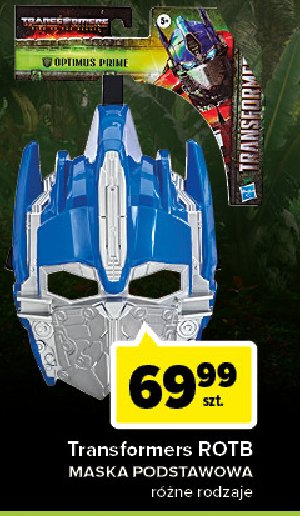 Maska transformers rotb promocja