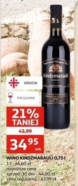 Wino KINDZMARAULI promocja w Selgros