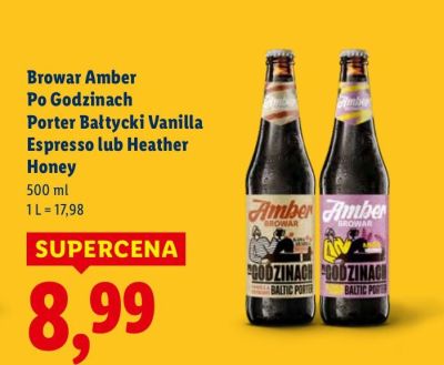 Piwo kraftowe Heather Honey promocja w Lidl