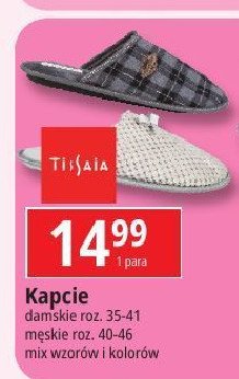 Kapcie męskie rozm. 40-46 Tissaia promocja