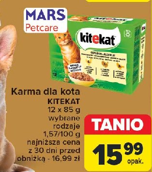 Karma dla kota z kurczakiem Kitekat promocja