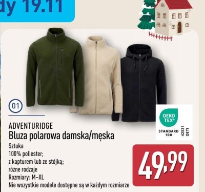 Bluza polarowa damska / męska promocja w Aldi