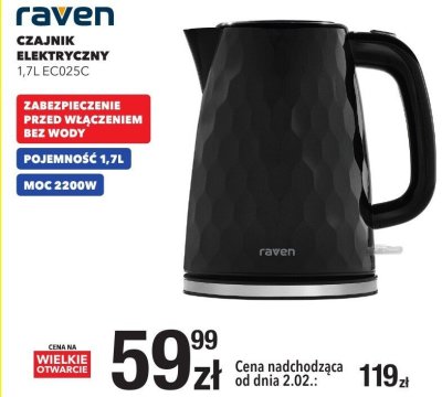 Czajnik elektryczny 1,7L EC025C promocja w RTV EURO AGD