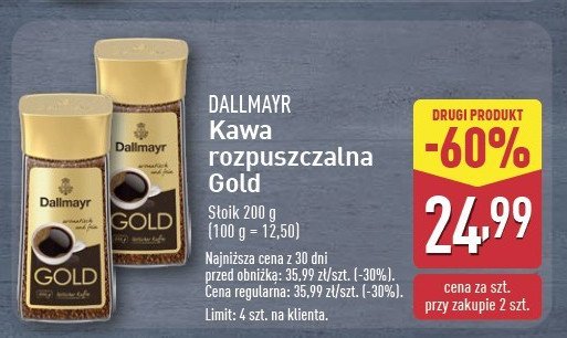 Kawa Dallmayr gold promocja